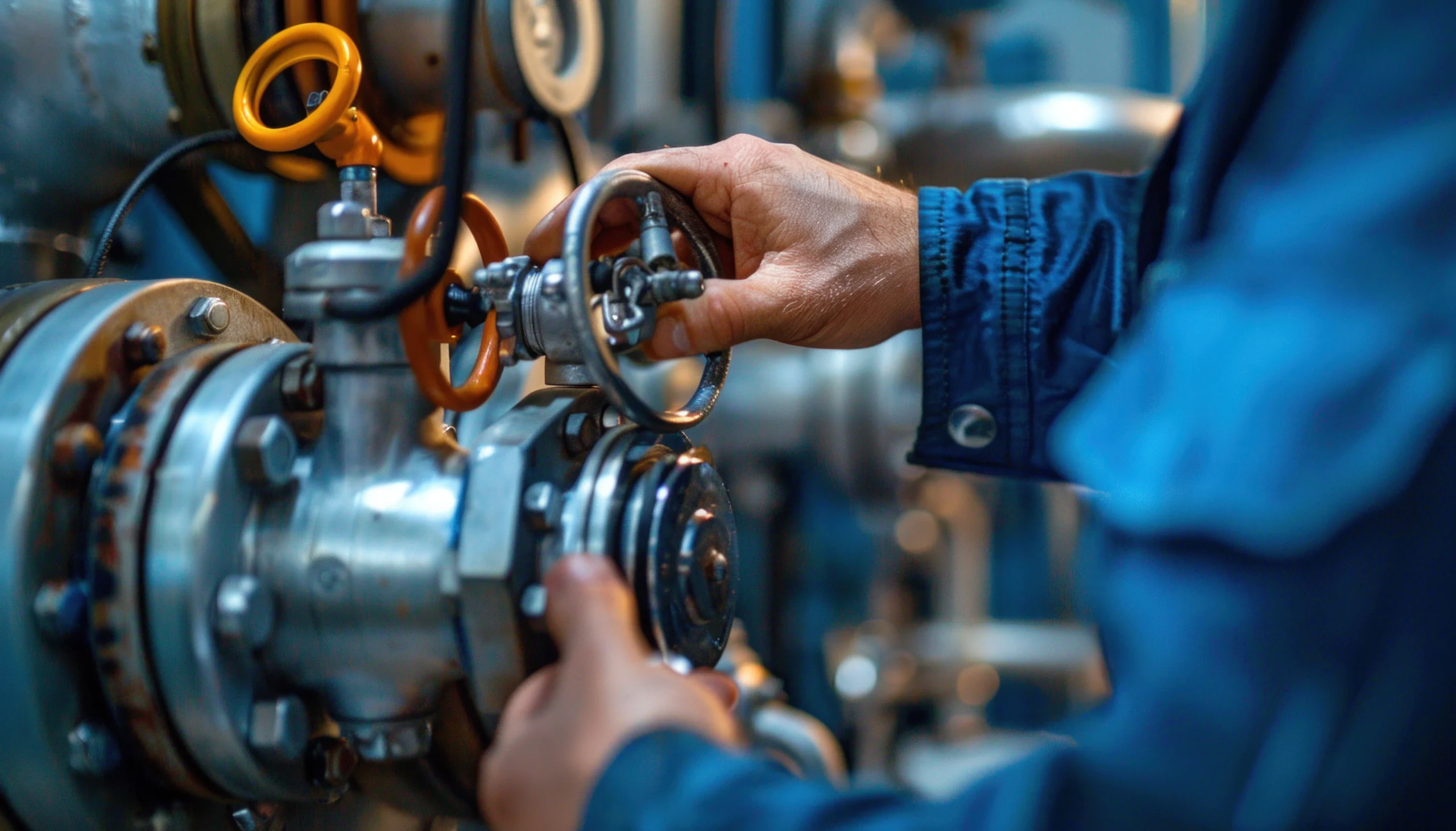 engineering-man-working-valve-factory-with-metal-machine-sharing-event